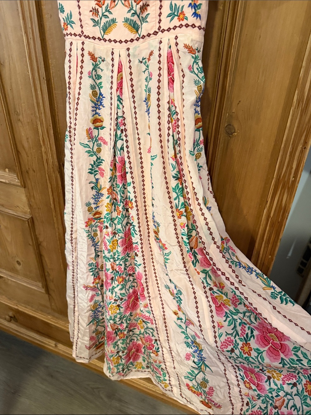 Farm Rio Delicate Forest Maxi Dress - Picture 6 of 10